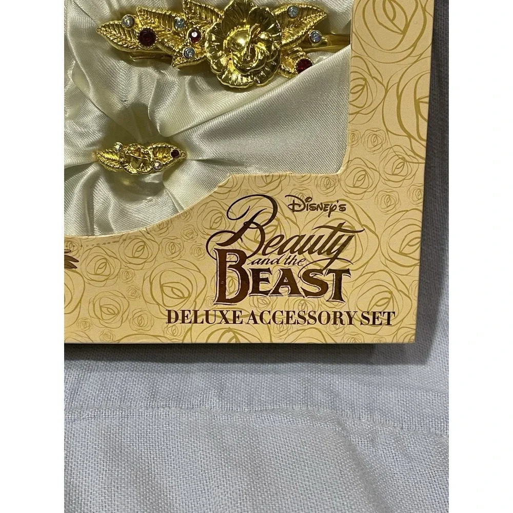 NEW‎ Disney Parks Beauty & the Beast 5 Pc Deluxe Accessory Set Princess Belle